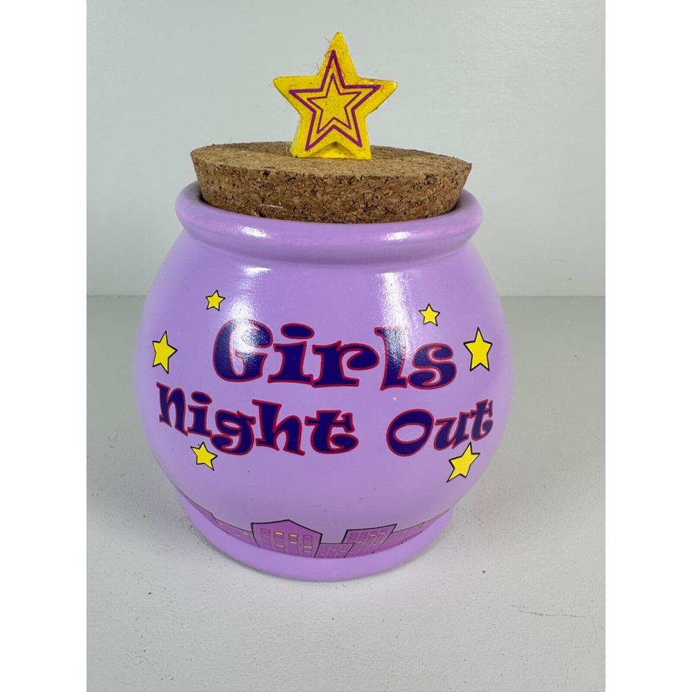 New Girls Night Out Savings Stoneware Ceramic Jar Bank by‎ Alco Industries Inc.